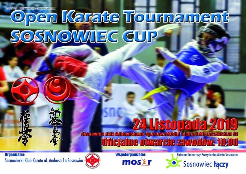 Open Karate Tournament Sosnowiec Cup 2019 już 24 listopada