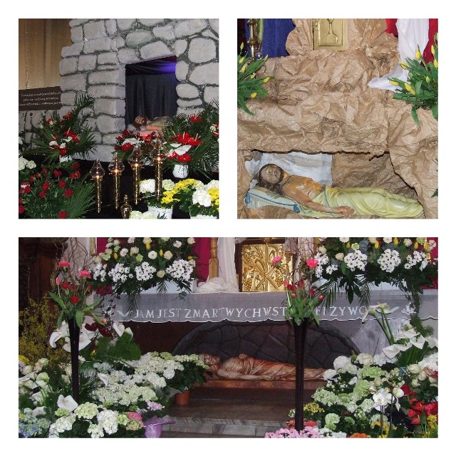 Jedną z tradycji Świąt Wielkiej Nocy jest odwiedzanie Grobu Pańskiego. Zobaczcie na kolejnych zdjęciach, jakie groby przygotowano w bydgoskich parafiach. ogona na niedzielę 1 kwietnia z X-news TVN Meteo: