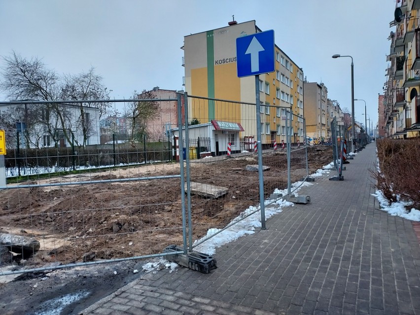 Przebudowa ulicy Kościuszki w Grudziądzu będzie trwała około...