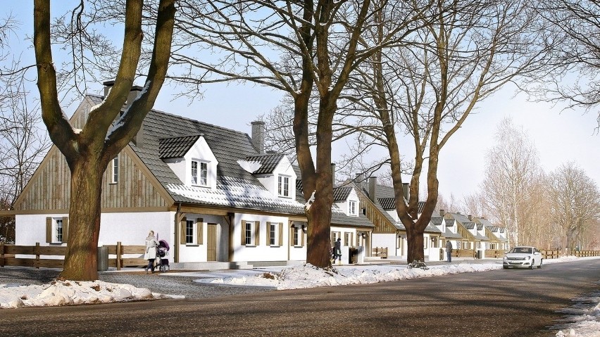 Osada Lednicka: Tradycyjne wielkopolskie domy staną nad jeziorem Linie 