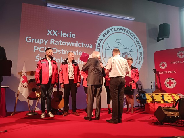 13 kwietnia odbyła się gala z okazji XX-lecia istnienia Grupy Ratownictwa PCK  w Ostrowcu Świętokrzyskim