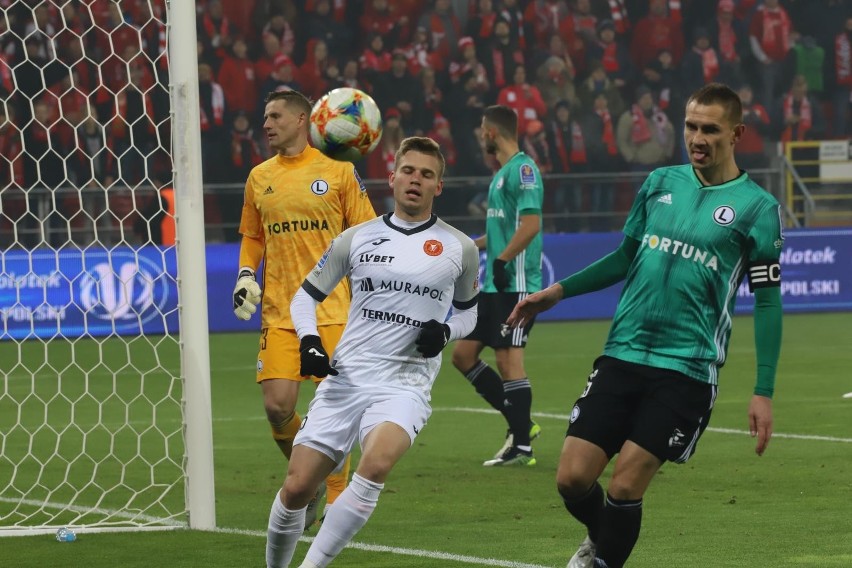 30.10.2019 lodz. mecz widzew legia 2-3 rozegrany na...