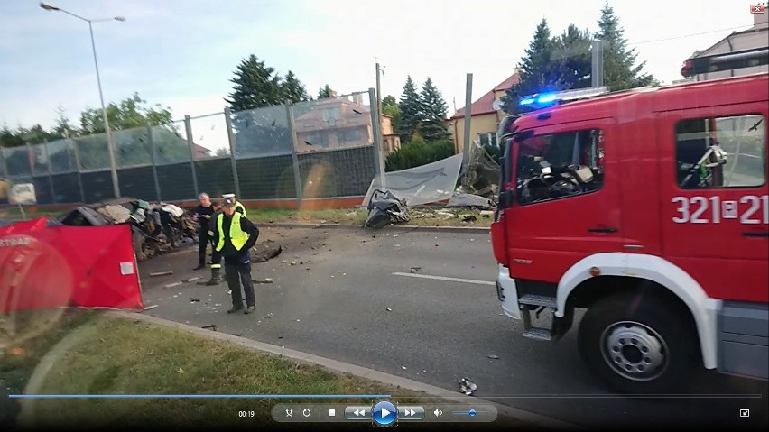 Kadr z filmu nadesłanego przez Czytelnika.