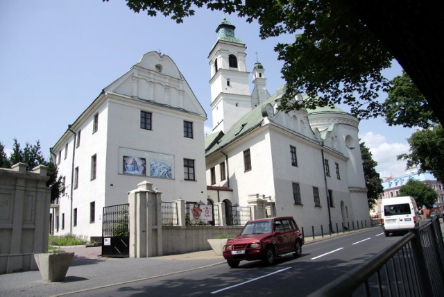 Kolekcja "Lublin w malarstwie": Widok na budynki pobernardyńskie