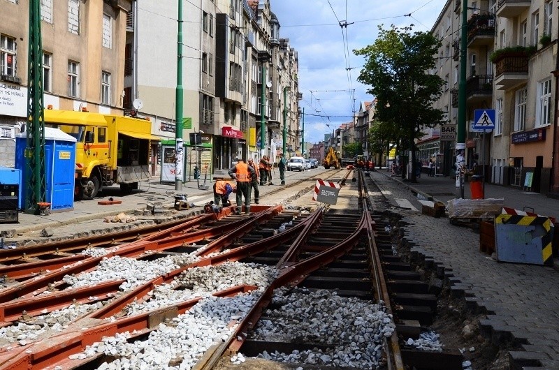 Trwa remont torowiska na Górnej Wildzie