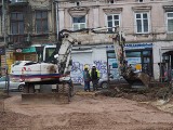 Kolejne znaleziska archeologiczne na budowie nowego pasażu. Przebicie od ul. Legionów do ul. Ogrodowej 