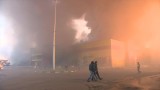 Ogromny pożar strawił market pod Moskwą. Prawie 3 tys. metrów kwadratowych zajętych ogniem