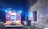 Nocny pożar w Porębie Wielkiej k. Oświęcimia. Ogień wybuchł w ośrodku dla uchodźców z Ukrainy. Zdjęcia