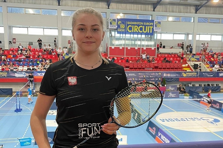 Kaja Ziółkowska - międzynarodowe mistrzostwa Serbii w badmintonie Serbian Youth International 2022