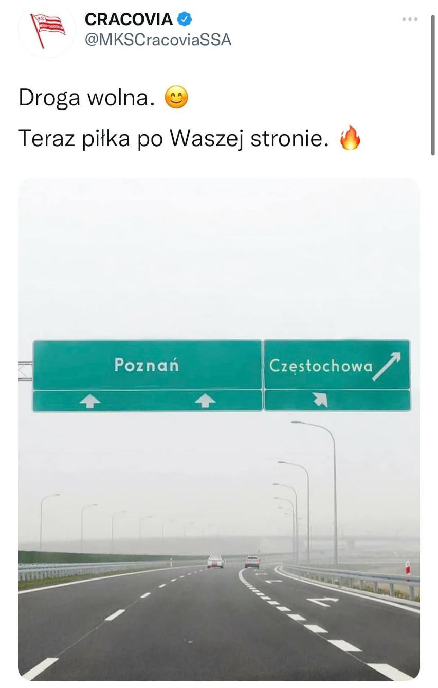 Cracovia utorowała drogę, a Lech Poznań wcisnął pedał gazu i...