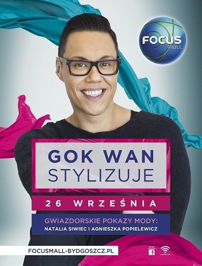 Gok Wan odwiedzi Bydgoszcz 26 września.