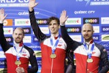 Polscy panczeniści Kania, Michalski i Żurek wygrali sprint drużynowy w Pucharze Świata w łyżwiarstwie szybkim w Quebecu