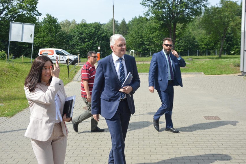 W środowe popołudnie do stolicy Kaszub przyjechał Jarosław...