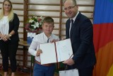 Gmina Gózd. Adam Bielan wręczył nagrody za "List do Taty"