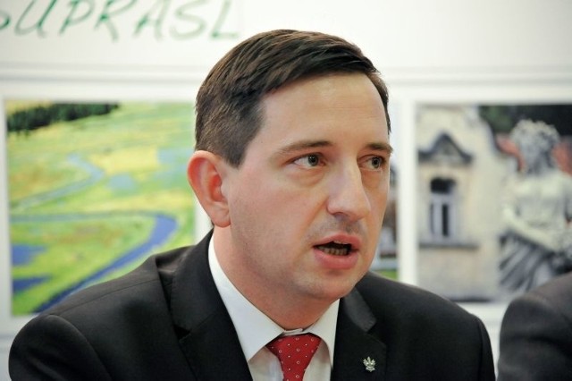 Radosław Dobrowolski, burmistrz Supraśla