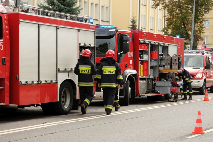 Ewakuacja Sądu Okręgowego w Białymstoku. Nieznana substancja...