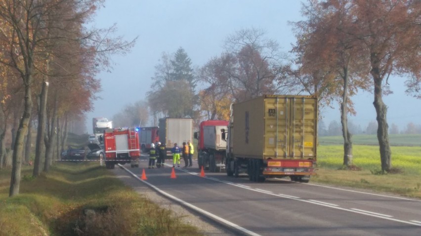 Lipowa Góra. Groźny wypadek. Jedna osoba trafiła do szpitala