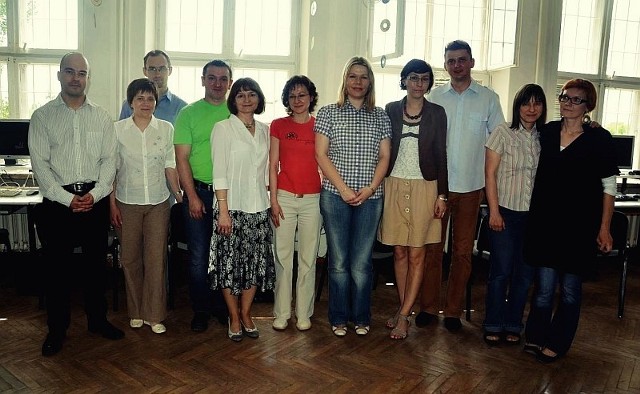 Nauczyciele języka niemieckiego wzięli udział w szkoleniu pod okiem Andreasa Kotza z Instytutu Goethego w Krakowie i nauczycielki języka niemieckiego w I LO w Końskich, Danuty Zaborowskiej &#8211; Szymusik.