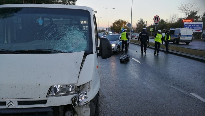 Wideo:  Śmiertelny wypadek na ulicy Toruńskiej we Włocławku...