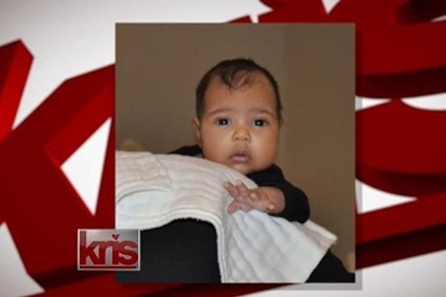 Mała North West - córka Kim Kardashian i Kanye Westa (fot. screen YouTube)