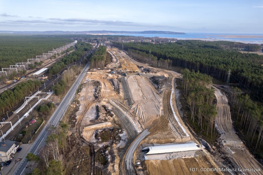 Tak wygląda budowa S3 nad morze. Zobacz z góry jak powstaje ekspresówka!