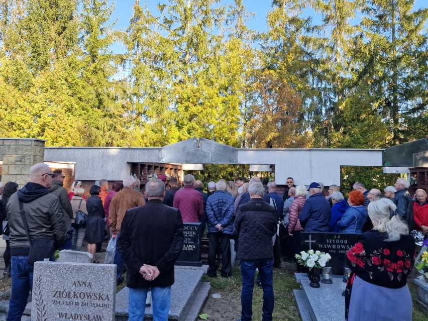 Pogrzeb Mariusz Kowalewicza na cmentarzu we Włocławku