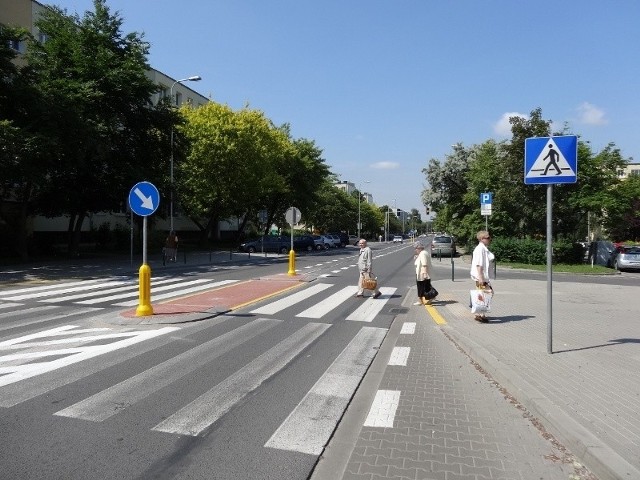 Ulicę Pawią przebudowano ze względu na bezpieczeństwo przechodniów