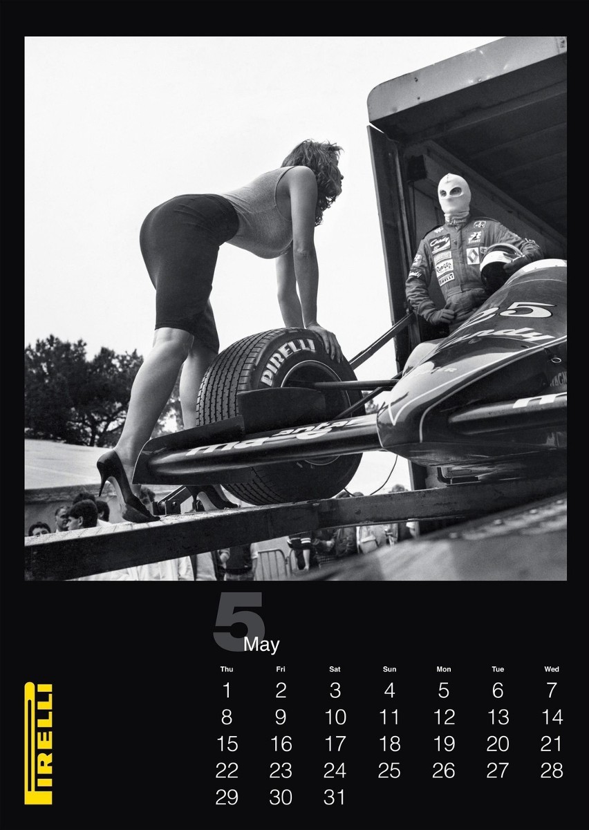 Kalendarz Pirelli 2014 - maj