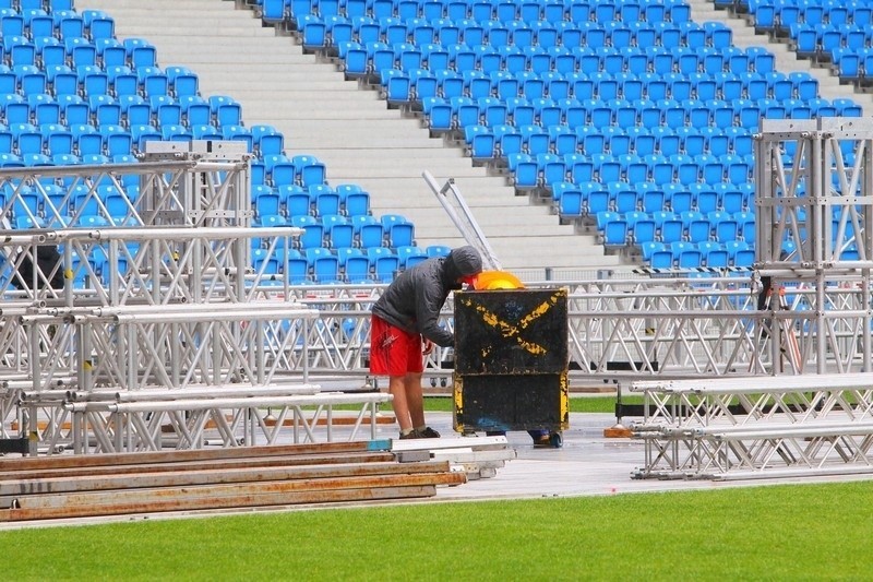 Koncert Iron Maiden już we wtorek. Zobacz jak budowana jest...