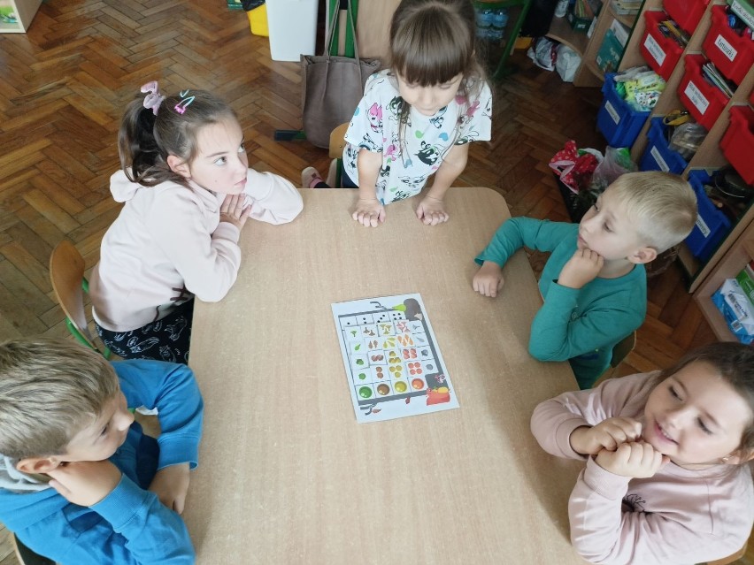 Dzieci z przedszkola w Kurozwękach brały udział w zajęciach...