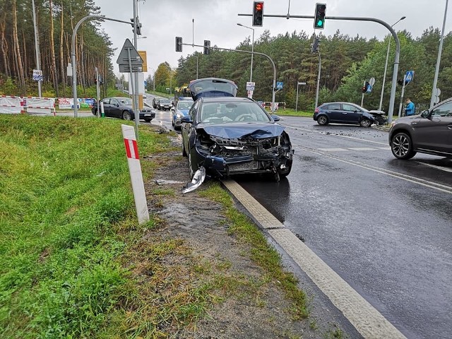 Wypadek w Olkuszu