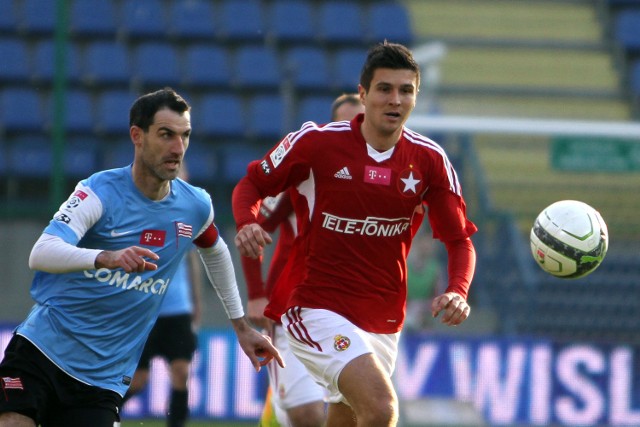 Semir Stilić w dziewięciu meczach rundy wiosennej strzelił dla Wisły Kraków dwa gole