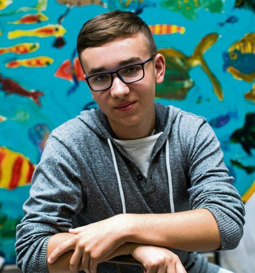 15-letni Szymon Urzędowski to pierwsze w Polsce dziecko, u...