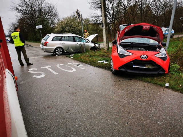 Na miejscu wtorkowego wypadku w miejscowości Lipie