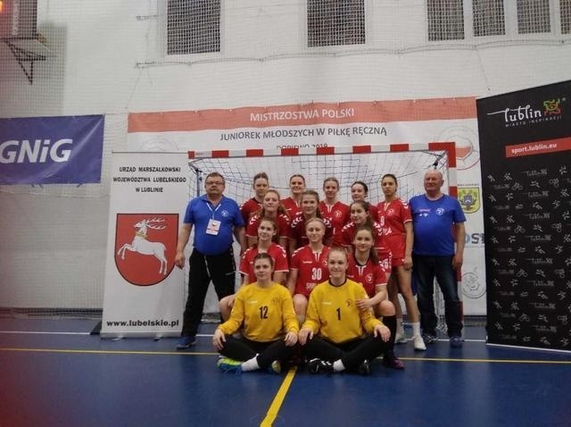 Piłkarki ręczne UKS Roxa Lublin zdobyły złoty medal mistrzostw Polski juniorek młodszych