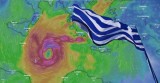 Cyklon Zorbas nad basenem Morza Śródziemnego! Ulewy, burze, silny wiatr nad Grecją, Kretą, Włochami i Turcją! [CYKLON ZORBA NA MAPIE ONLINE]