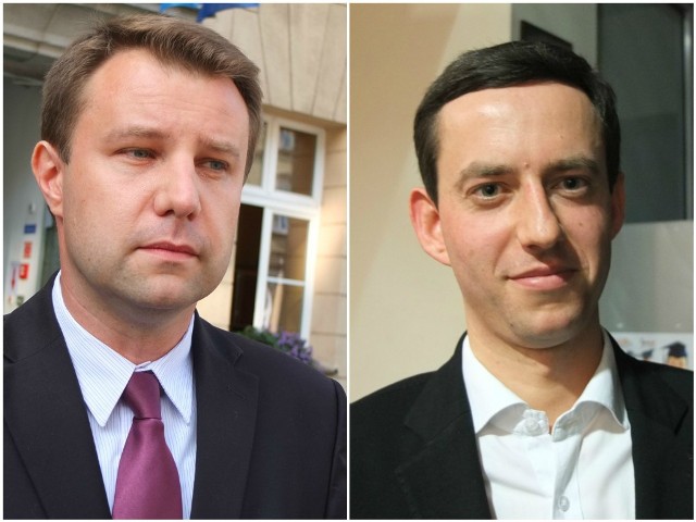 W drugiej turze wyborów prezydenckich w Opolu spotkają się prawdopodobnie Arkadiusz Wiśniewski (po lewej) i Marcin Ociepa.
