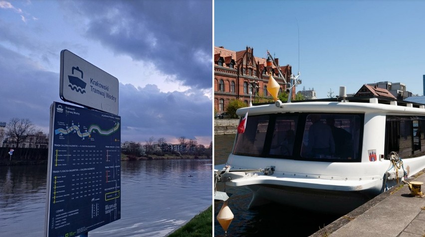 W Krakowie mógłby pływać tramwaj wodny kursujący w ramach...