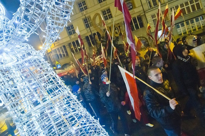 Ulicami miasta przeszedł antykomunistyczny marsz