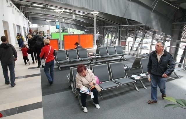 Dzień otwarty nowego terminalu portu lotniczego w Łodzi.