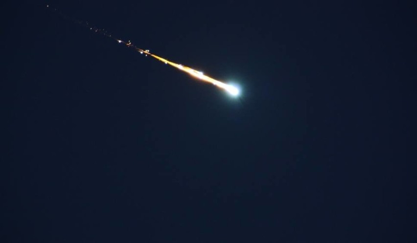 Czy podobny meteor zaobserwowano nad Wielkopolską?