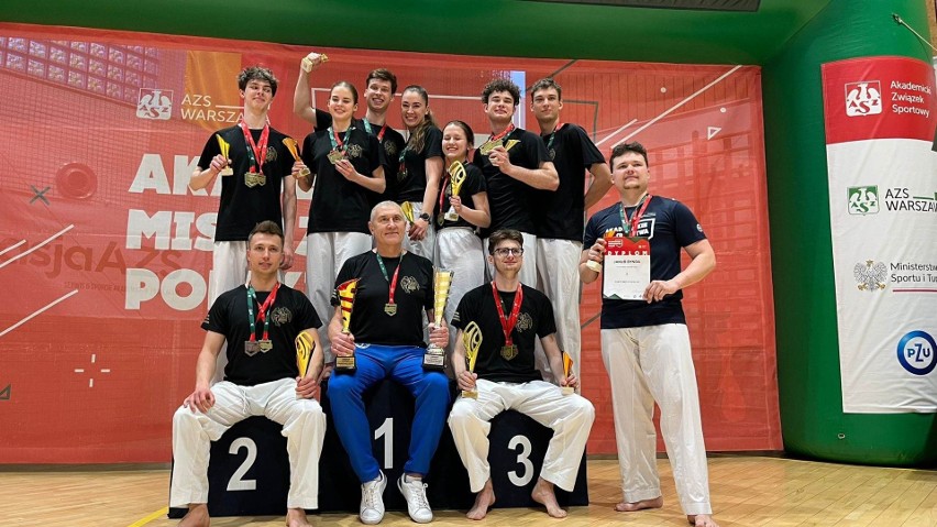 Politechnika Łódzka trzeci raz z rzędu najlepszą uczelnią w Akademickich Mistrzostwach Polski karate WKF
