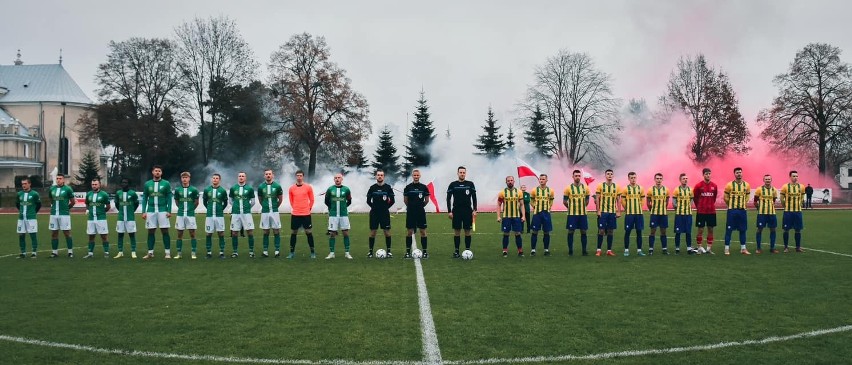 Tymex liga okręgowa. Tak uczczono Święto Niepodległości...