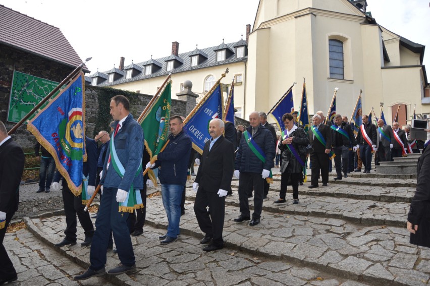 Pielgrzymka hodowców gołębi na Górę św. Anny