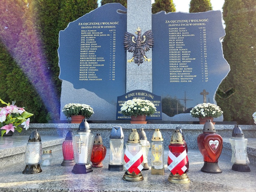 Na wielu grobach weteranów, uczestników walk o Polskę,...