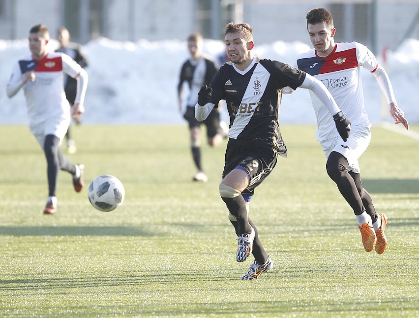 ŁKS Łódź - Polonia Środa Wielkopolska 3:1. Łodzianie wygrali ostatni sparing przed wylotem na zgrupowanie