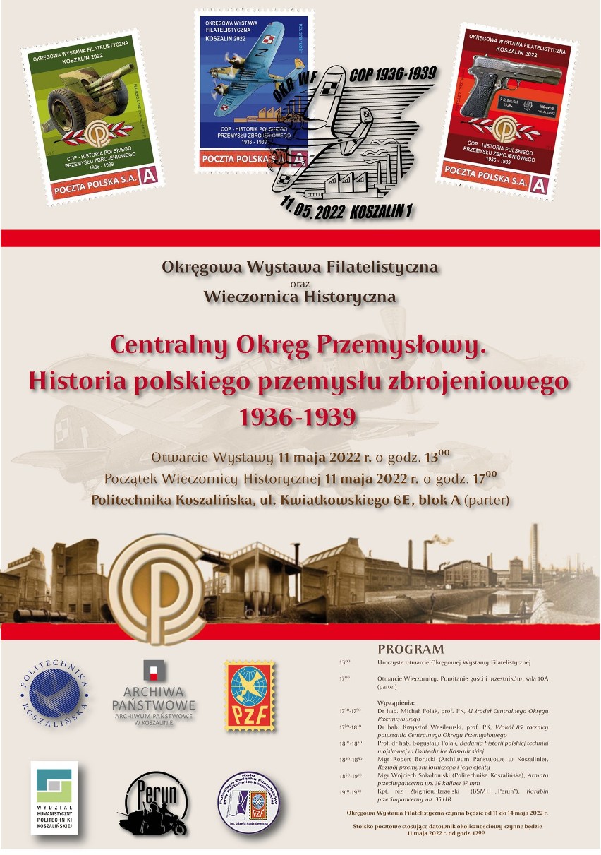 Znaczki przybliżą historię polskiego przemysłu zbrojeniowego