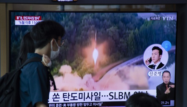 Korea Północna wystrzeliła rakietę balistyczną.