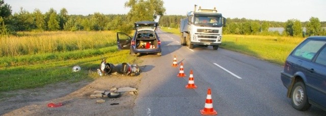 Białostoccy policjanci szczegółowo badają okoliczności wypadku.