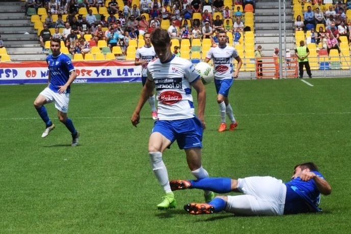 Podbeskidzie - MKS Kluczbork 3:1. Symboliczna zmiana warty w Bielsku-Białej